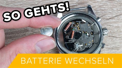 armbanduhr herren breitling batteriewechsel|uhrenbauer batterie ändern.